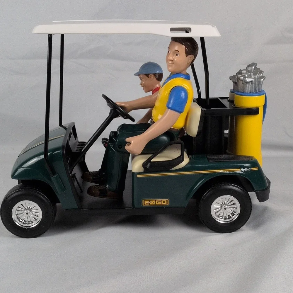 Vintage 1998 Nylint Toys E-Z-Go Family Golf Set ~ Father & Son